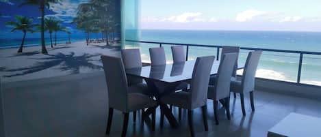 Appartement Familial, vue océan | Terrasse/Patio