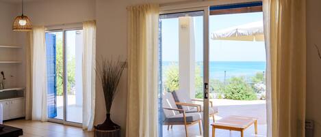 Huvila | Näkymä parvekkeelta