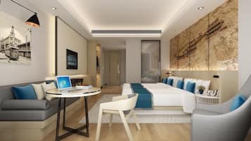 Phòng (Extreme Sassy) | Bàn, màn/rèm cản sáng, truy cập Internet không dây miễn phí