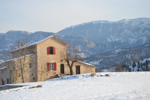 Façade de l’hébergement