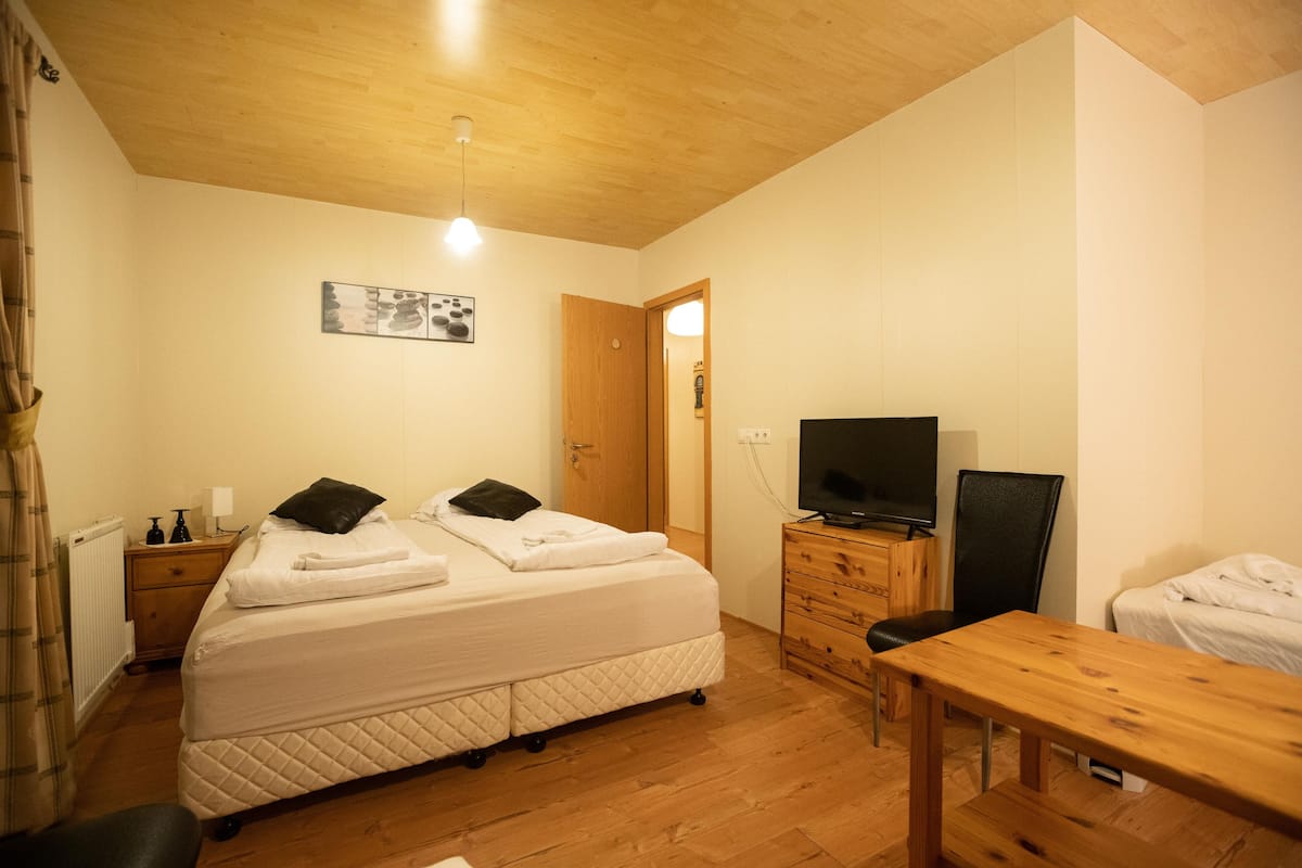 Family Room, Terrace | Desk, soundproofing, iron/ironing board, free WiFi