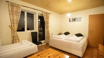 Desk, soundproofing, iron/ironing board, free WiFi