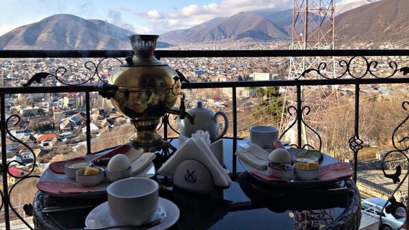 Balcony - Ruma Qala Hotel (Sheki)