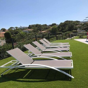 Property grounds - Superb Villa 150m2 sea view with pool (Les Issambres)