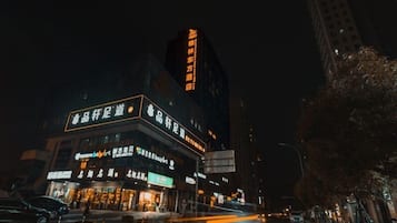 Front of property – evening/night