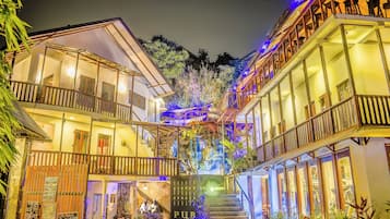 Front of property – evening/night