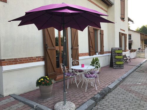 Gîte Former train station Val des Bois 15 'Reims 6 rooms 14p