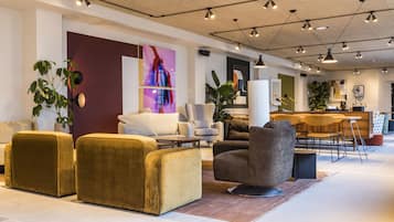 Zona de estar del vestíbulo