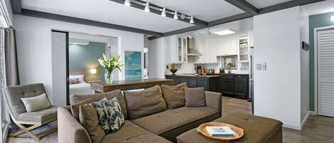 Smart TV, DVD player, books