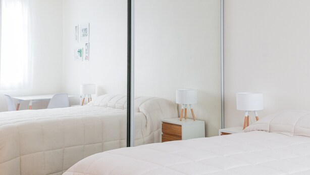 Apartemen Basic, 1 Tempat Tidur Queen | 1 kamar tidur, tirai kedap cahaya, Wi-Fi gratis, dan seprai linen