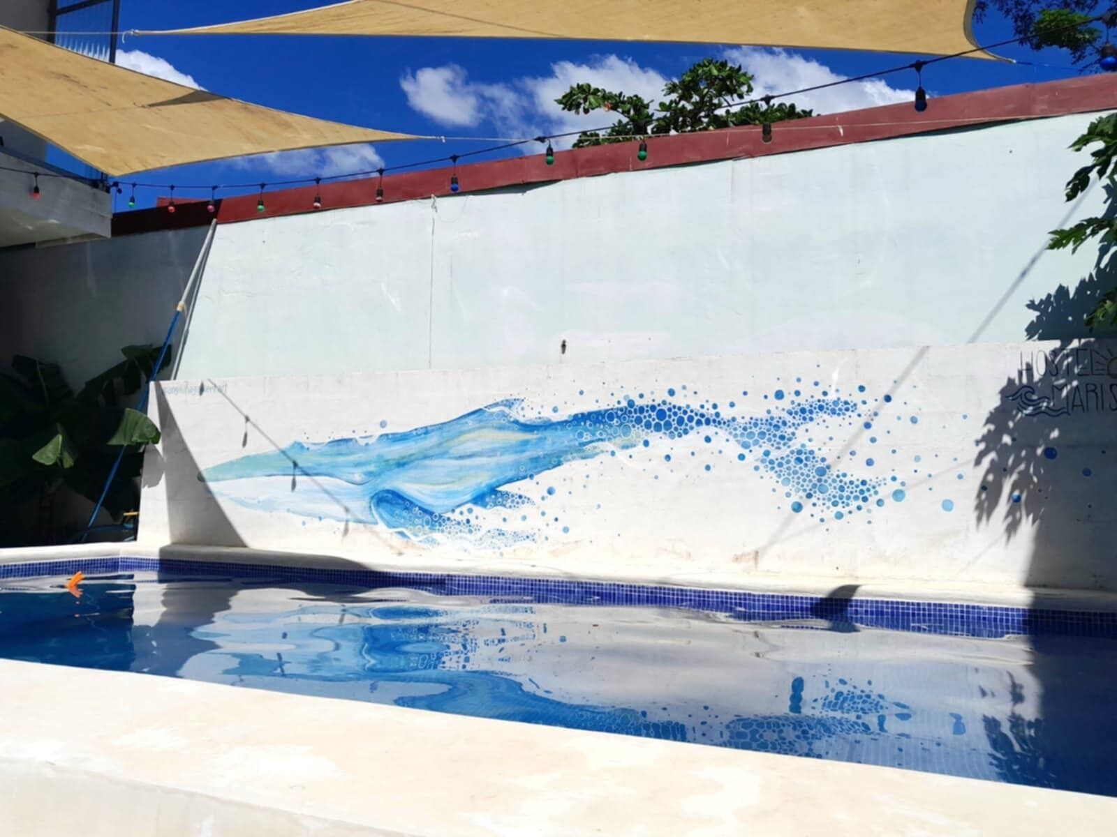 Indoor pool, outdoor pool, open 9:00 AM to 10:00 PM, pool umbrellas