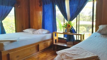 Comfort Triple Room, Pool Access, Garden View | 1 bedroom, individually decorated, individually furnished