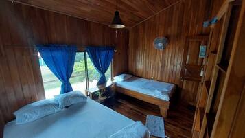 Comfort Triple Room, Pool Access, Garden View | Individually decorated, individually furnished, laptop workspace