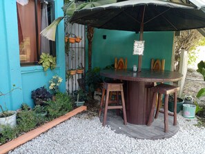 Aussenbereich für Bankette