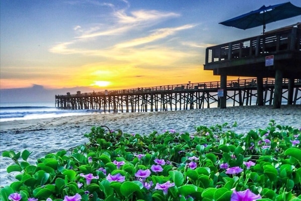Sunrise over the Flagler Beach Pier