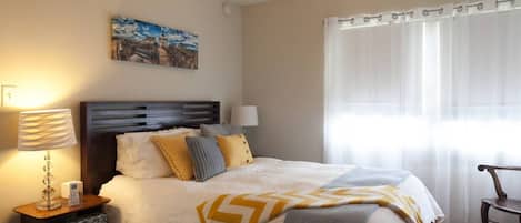 1 bedroom, desk, iron/ironing board, free WiFi