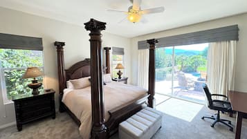 4 bedrooms, desk, iron/ironing board, free WiFi