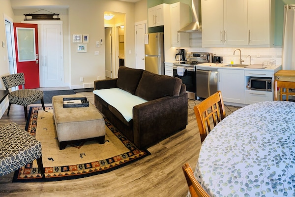 Large closet at front door, pantry, stove, dishwasher, fridge/freezer microwave