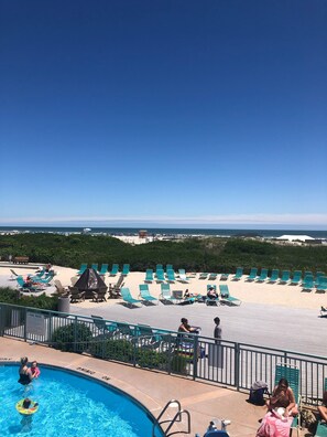 Indoor pool, outdoor pool