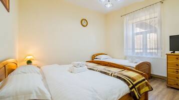 1 Schlafzimmer, schallisolierte Zimmer, Bügeleisen/Bügelbrett