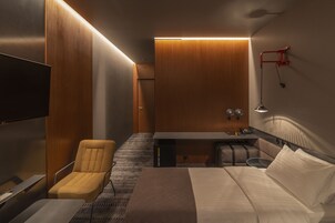 Ropa de cama hipoalergénica y minibar