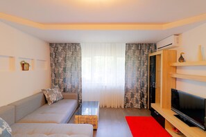 Apartamento básico | 1 quarto, Wi-Fi de cortesia, roupa de cama