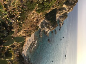 Liegestühle, Strandtücher