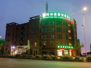 Front of property – evening/night