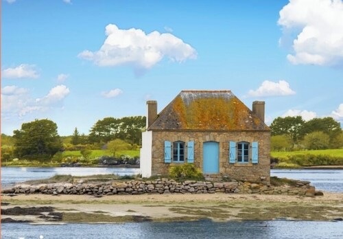 maison piscine intérieure chauffée 29 degrés accès direct par le salon