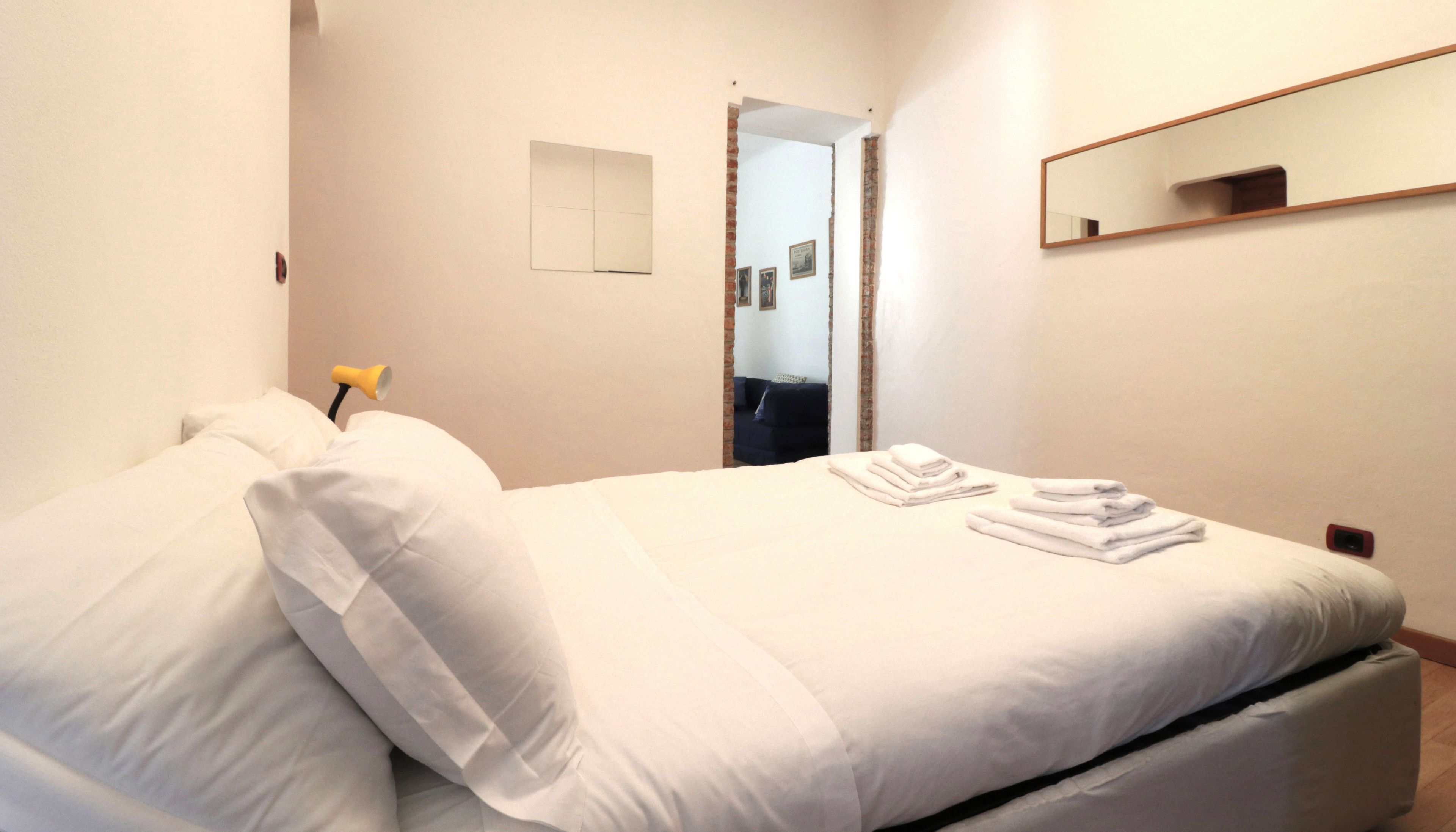 Apartamento (1 Bedroom) | 1 quarto, quartos à prova de som, ferros/tábuas de passar roupa