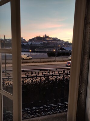 Blick von der Unterkunft