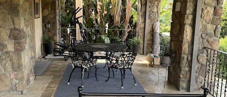 Restauration en plein air