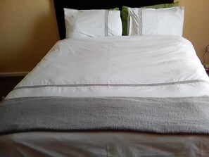 Desk, iron/ironing board, free WiFi, bed sheets