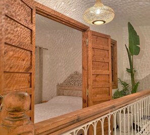 Family House, 3 Bedrooms, Pool Access, City View | Courtyard view - Riad Beni Youssef (Marrakech)