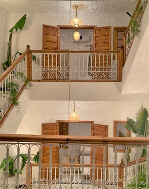 Family House, 3 Bedrooms, Pool Access, City View | Terrace/patio - Riad Beni Youssef (Marrakech)