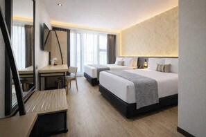 Habitació doble estàndard | Roba de llit d'alta qualitat i cobrellits 