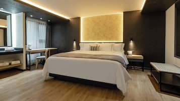 Estudi en suite Elite | Roba de llit d'alta qualitat i cobrellits