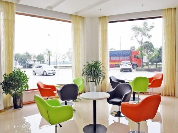 Sala de estar en el lobby