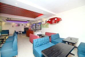 Sala de estar en el lobby