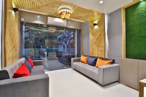 Sala de estar en el lobby