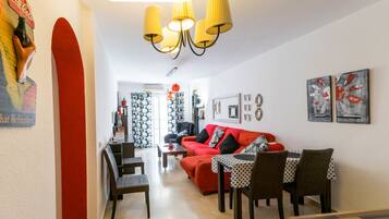 23-inch flat-screen TV with digital channels, TV