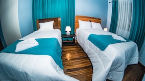 Free WiFi, bed sheets