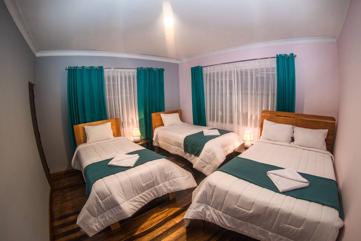Free WiFi, bed sheets