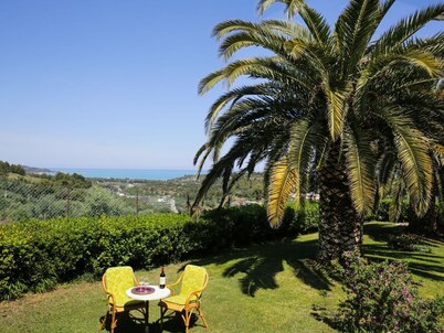 Villa Hibiscus - Panoramic studio for 2 people in a villa with pool