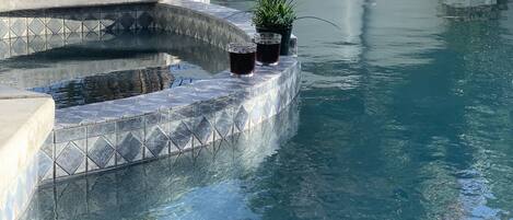 Indoor pool, outdoor pool