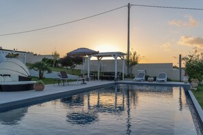 Alberca al aire libre 