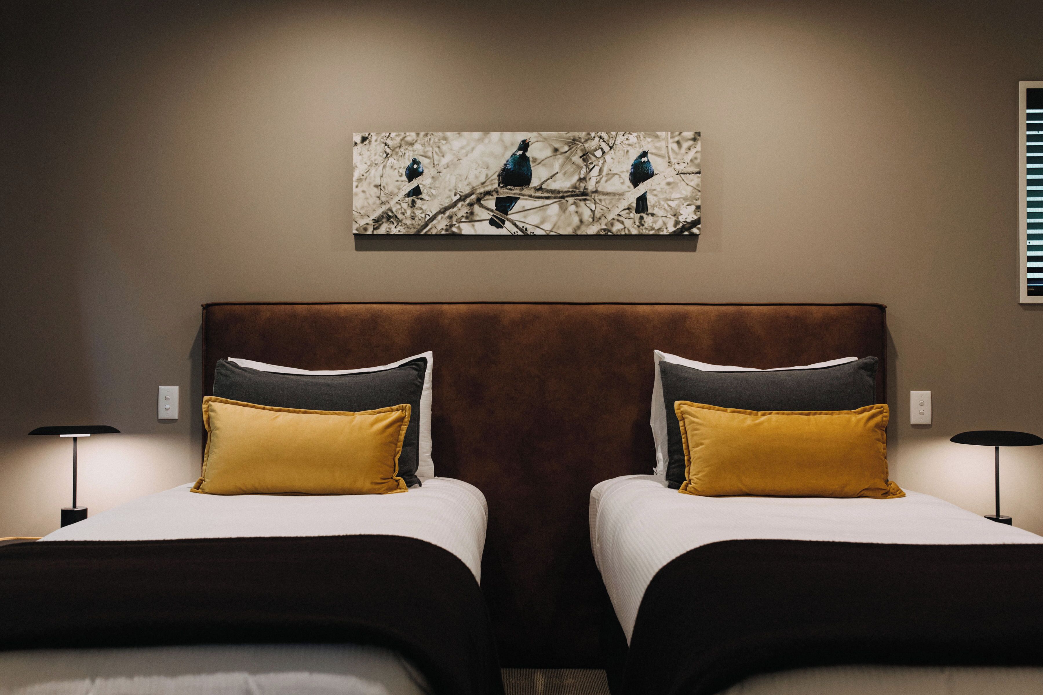 Ferienhütte (Karearea) | Bettwäsche aus ägyptischer Baumwolle, hochwertige Bettwaren