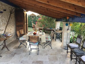 Udendørs spisemuligheder