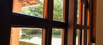 Farmhouse in condominium - lots of greenery, home office and craft beer - Ibiúna-SP