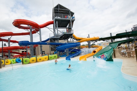 Waterslide. The Catfish Bend Inn & Spa